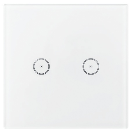 Amiko Home Prekidač, zidni, za dva uređaja - SMART SWITCH 2 CH