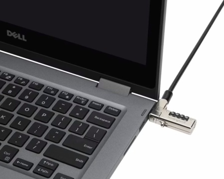 DELL N17 Combination Lock for Wedge-Shaped Slots