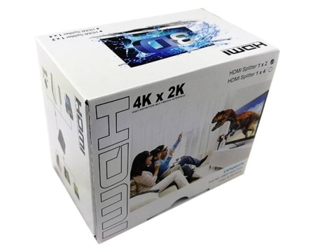 E-GREEN 2.0 HDMI spliter 2x out 1x in 4K x 2K