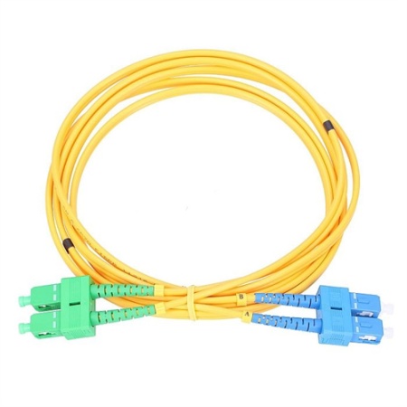 Extralink Patchcord SM SC/UPC-SC/APC Duplex G652D PVC 3.0mm, 1.0m