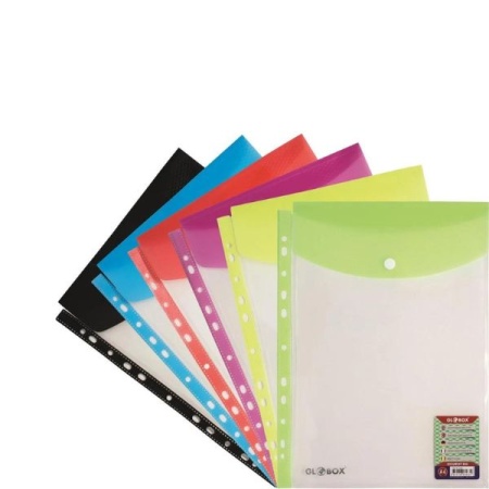 FASCIKLA DUGME PP A4 MIX 12/1