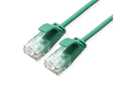 Secomp Roline UTP Data Center Patchord SLIM Cat6a LSOH zeleni 3.0m