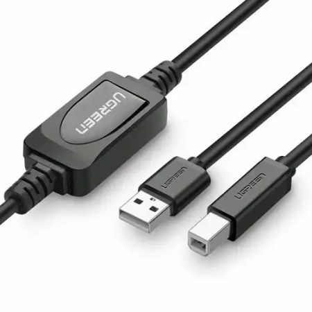 Ugreen US122 USB 2.0 A-B MM aktivni Printer Kabl 15m