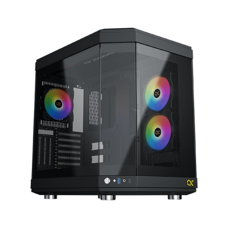 Xigmatek CUBI(BK, EATX, U3x1+Type C, dolazi sa 6 ventilatora i kontrolerom