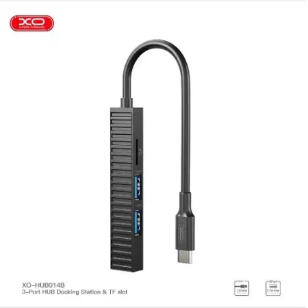 XO Type-C na USB3.0+USB2.0 * 2+TF HUB 4in1 HUB014