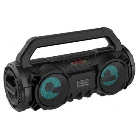 Xwave BT zvučnik DJ 111 20W(2x10W) FM radio/MicroSD/USB/AUX/Mikrofon/LED colorful - Img 1