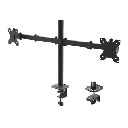 Alpha dual 10-32 Desk mount 2x 10-32,10 kg,Rotacija:360,Tilt 90,VESA100x100