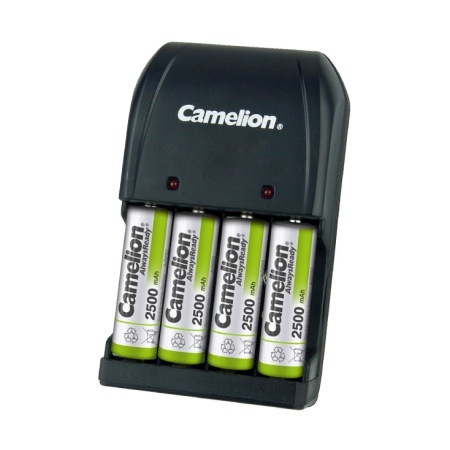 Camelion BC-0904 SM, Punjac baterija AA/AAA/9V LED indikator, Crni
