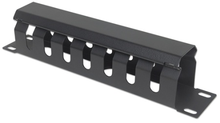 RACK UVODNIK KABLOVA 10" 1U SA METLICOM INTELLINET SIVI (714853)