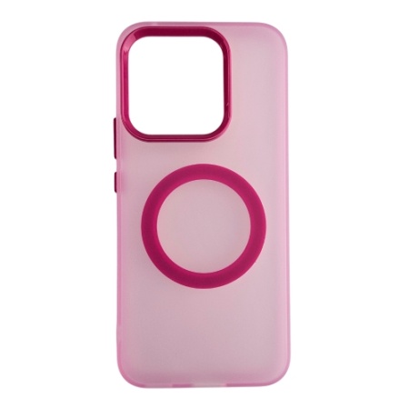 Silikonska futrola Magsafe FLURO COLOR Honor X8C ROZE
