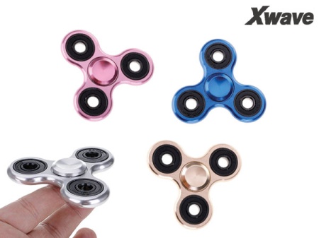Spinner triangle sjajni Ljubičasti