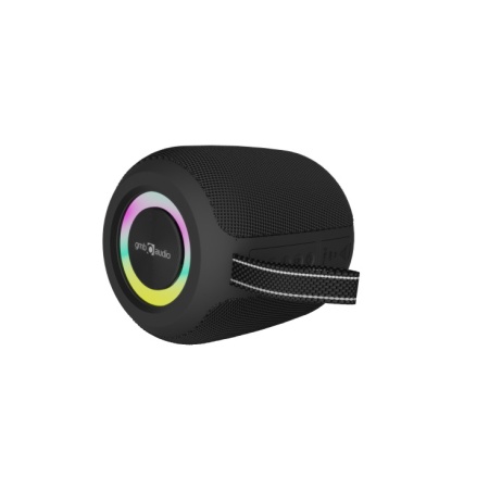 SPK-BT-LED-05-BK Gembird Portable Bluetooth RGB LED TWS speaker, 8W, BT, FM, USB, Handsfree, Black