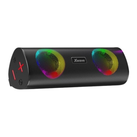Xwave B Tune Bluetooth zvučnik TWS/v5.2+EDR/10W/USB/SD/Aux/1200mAh/RGB LED