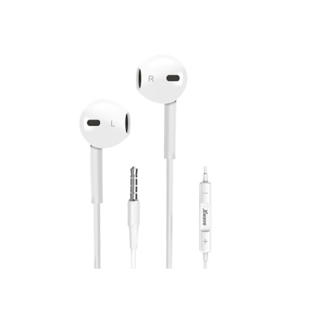 Xwave E500M white slušalice earbud za mobilni sa mik./stereo/3.5mm/kabl 1.3m