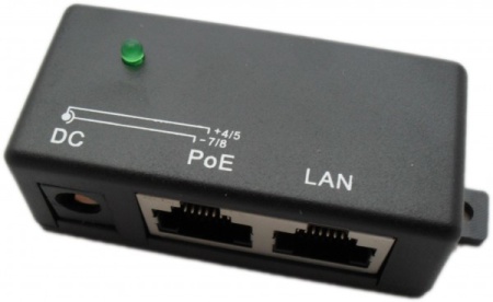 EXTRALINK POE INJECTOR 1 PORT 1x100Mb/s