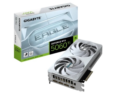 GIGABYTE nVidia GeForce RTX 5060 Ti EAGLE 16GB 128bit GV-N506TEAGLEOC ICE-16GD rev. 1.0 grafička karta