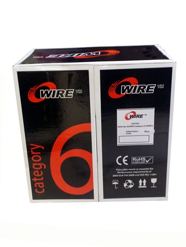 KABAL LAN CAT6 UTP OWIRE BOX 305m plavi