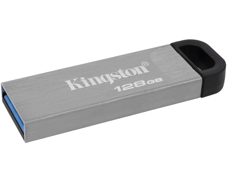 KINGSTON 128GB DataTraveler Kyson USB 3.2 flash DTKN/128GB sivi