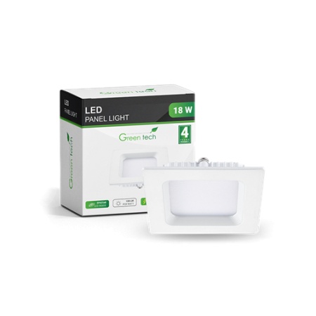 LED PANEL UGR KOC 18W 4200K GREEN TECH