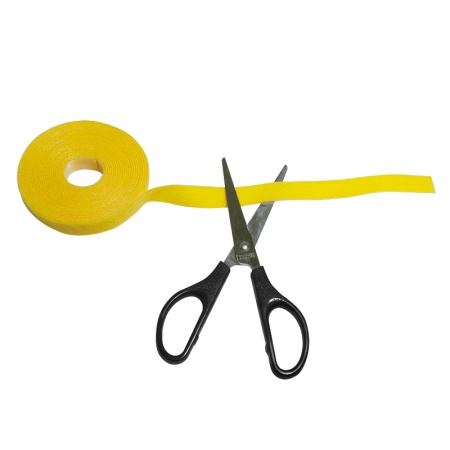 Logilink čičak traka, 4m, 16mm, žuta