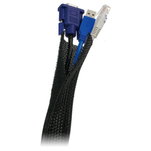 LogiLink fleksibilni dršač kablova 1.8m crni