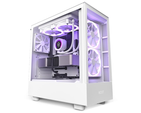 Tower NZXT H5 Elite kuciste belo CC-H51EW-01 CAS02180