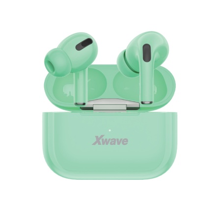Xwave MTWS009 green Bluetooth slušalice TWS sa mik/v5.3/EDR/baza za punjenje