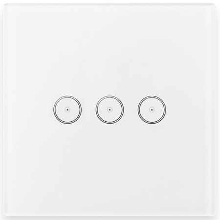 Amiko Home Prekidač, zidni, za tri uređaja - SMART SWITCH 3 CH