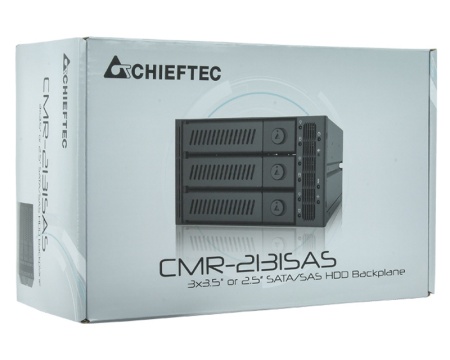 CHIEFTEC CMR-3141SAS 4 x 3.5 inča ili 4 x 2.5 inča SATA crna fioka za hard disk