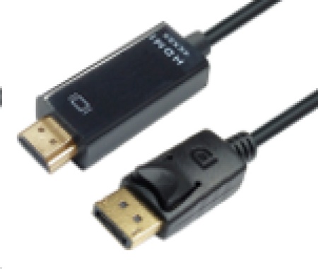 Kabl Stars Solutions DP na HDMI M/M crni 1.8m