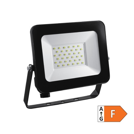 LED reflektor 30W 6500k LRF024EW-30W/BK Crna