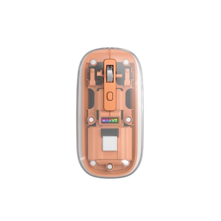 MIS WIRELES MARVO PRISM B10 M810W TRANSPARENT NARANDZASTI