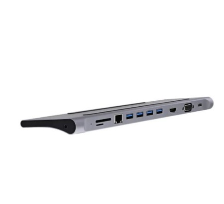 TNB DOCKUSBC11 ALUMINIJUMSKI HUB USB-C SA 11 Konektora