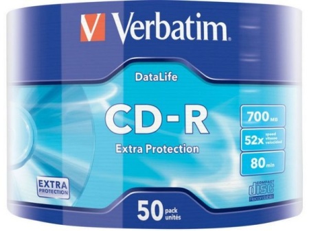 CD-R VER 52X 50PAK WRI - Img 1