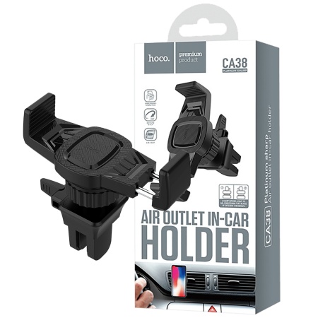 hoco. Auto držač za mobilne uređaje od 3.5 do 6" - CA38 Platinum Sharp