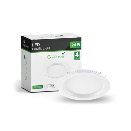 LED PANEL UGR OKR 24W 6500K GREEN TECH