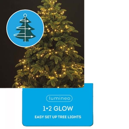 Novogodišnja LED rasveta za jelku 180cm-171L Topla bela Lumineo 1-2 Glow 495466