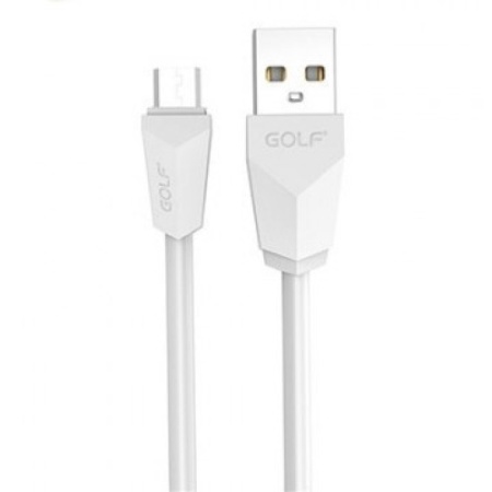 USB kabl na mikro usb 2m GOLF GC-27M beli
