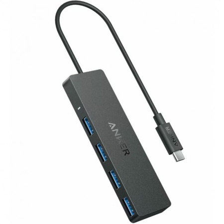 ANKER USB-C Data Hub (4-in-1, 5Gbps) - Black