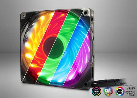 InterTech Fan L-12025 Aura 120mm LED RGB