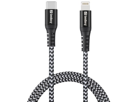Kabl Sandberg Survivor 441-55 USB-C/Lightning 1m