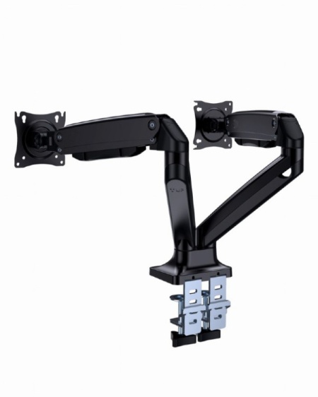 MA-DA2-03 Gembird Podesivi stoni drzac Full-motion za dva monitora, tilt, 17-35 max.2x10kg FO
