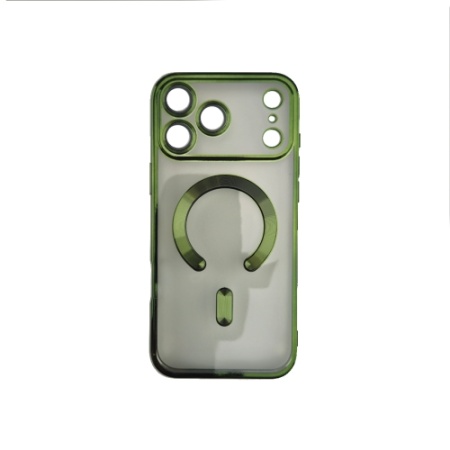 Silikonska futrola Magsafe Iphone 17 Pro Max ZELENA