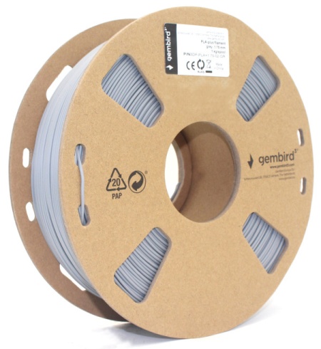 3DP-PLA1.75-01-GR PLA Filament za 3D stampac 1,75mm kotur 1KG GREY - SIVA