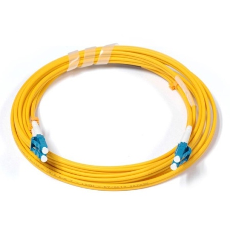 ExeLink patchcord LC/UPC-LC/UPC Single Mode, Duplex, G652D, 3mm, PVC, 1 m