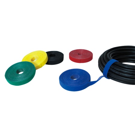 Logilink čičak traka, 4m, 16mm, crvena
