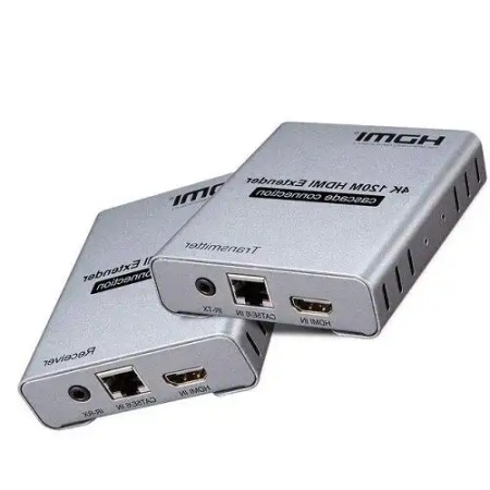 HDMI Extender 4K 120m 2 adaptera 5e6 Kettz HDEX-120