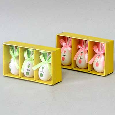Jaje zeka u kutiji 3/1 manja dimenzija12x3cm,V6.5cm