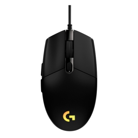 LOGITECH G102 LIGHTSYNC Corded Gaming Mouse - BLACK-miš crni - USB