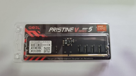 RAM DDR5 GEIL 16GB 5600MHz CL46 GAP516GB5600C46SC PRISTINE